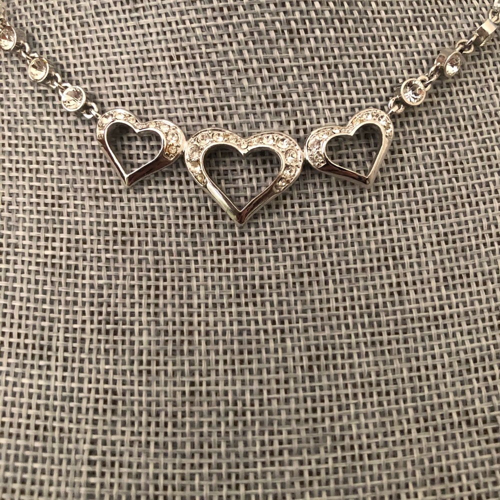 Annaleece by Devries 3 hearts necklace - Picture 2 of 5